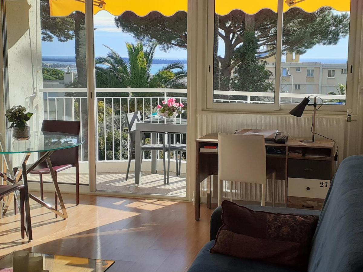Spacieux Studio 37M2 - Terrasse Vue Mer Cannes Dış mekan fotoğraf
